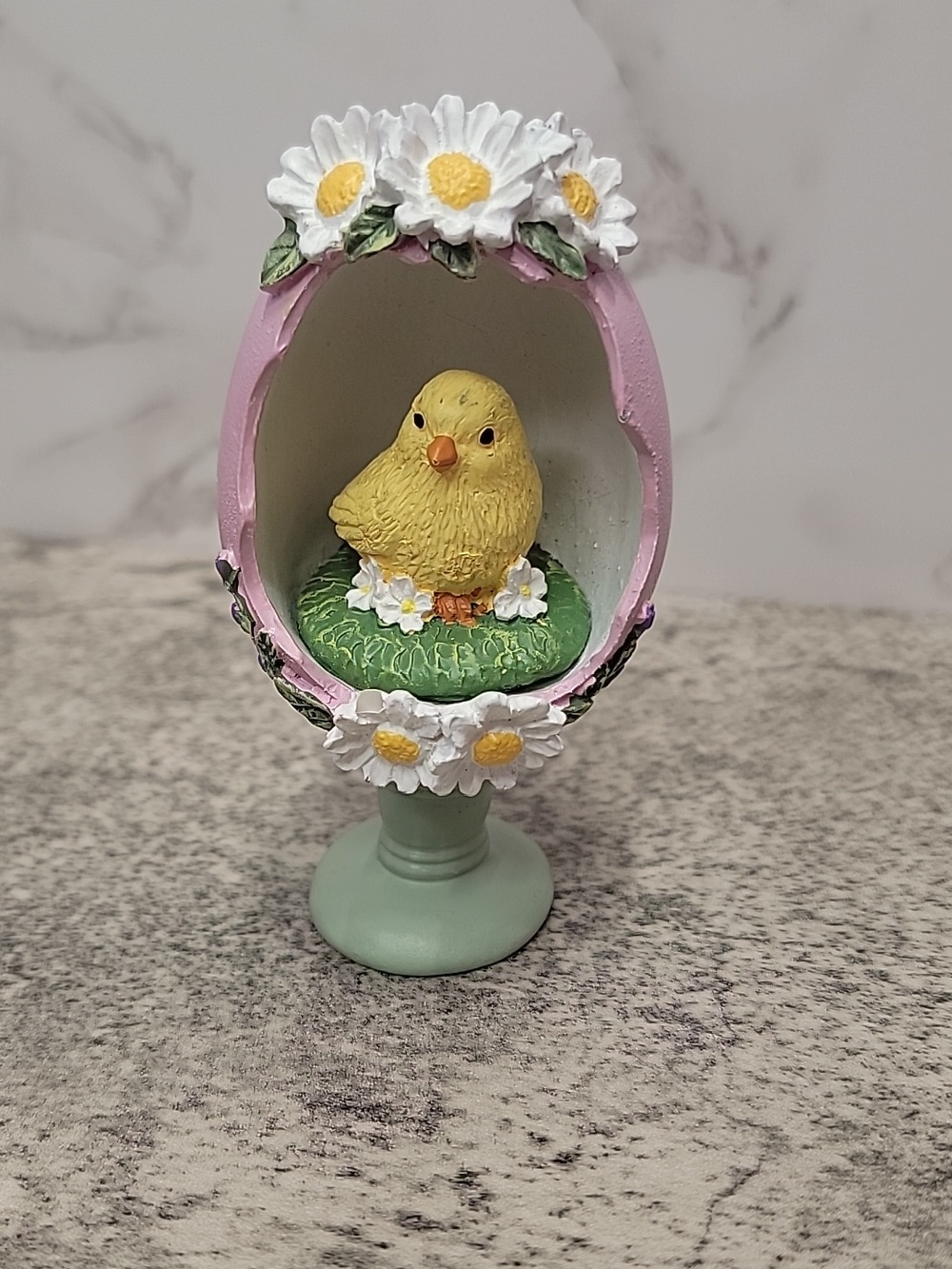 Baby Chick in Easter Egg diorama
